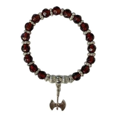 Imagem de Pulseira Orixá Xangô Silicone Ajustável-Escolha a Cor