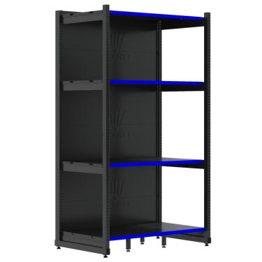 Imagem de Rack Gôndola Parede 1 Inicial 2,00m 4 Níveis 1140kg Fit Amapá