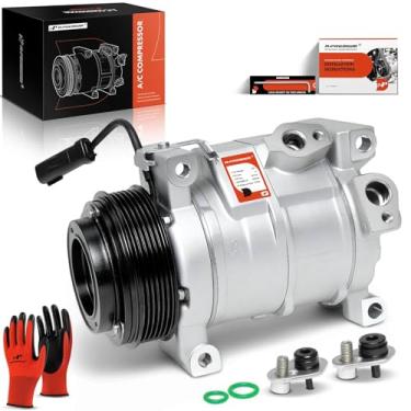 Imagem de A-Premium Compressor de ar condicionado com embreagem compatível com Chrysler Town & Country 2008-2010 e Dodge Grand Caravan 2008-2010 e Volkswagen Routan 2009-2010
