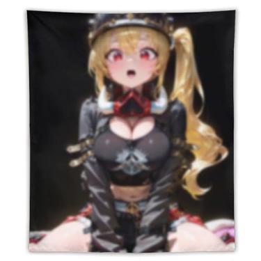 Imagem de LIEGBMEU Sexy Bikini Hot Anime Girl Tapeçaria 127.0 cmx152.4 cm Interior Exterior Wall Quilt Art Decoração de Tapeçaria Caprichosa, AF198