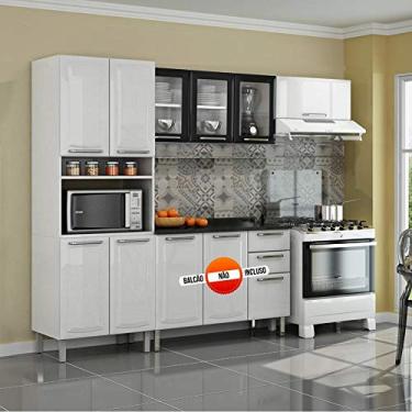 Imagem de Cozinha Itatiaia Tarsila Compacta 3 Peças 3 Vidros Paneleiro Forno