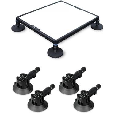 Imagem de Starlink Mini kit de montagem para trailer, trailer, UTV, caminhão, carro e barco (liga de alumínio-magnésio) ORLNK Mount S1 (kit de montagem com ventosas S1)