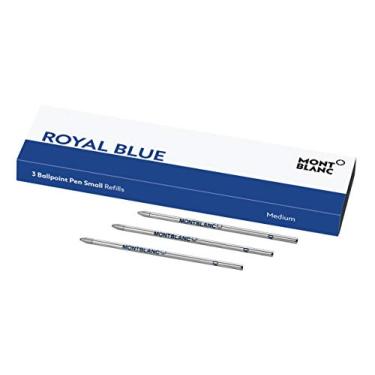 Imagem de Recargas de caneta esferográfica Montblanc – Cartuchos de recarga para Meisterstück Hommage à W.A. Canetas esferográficas de papel aumentadas Mozart, Esferográfica, Pacific Blue