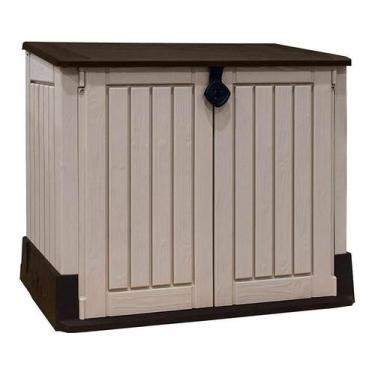 Imagem de Armário Depósito Multiuso Baú Para Ferramentas De Jardim Garagem Pisci