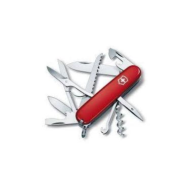 Imagem de Canivete Suíço Huntsman Victorinox Vermelho 15 funções Original 1.3713