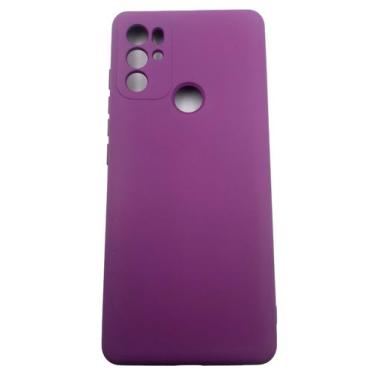 Imagem de Capa Capinha para MOTOROLA moto g60s Xt2133 tela 6.8 Silicone Aveludad