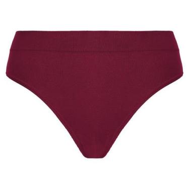 Imagem de calcinha basica lupo sem costura original loba feminina  nf, M, Cherry