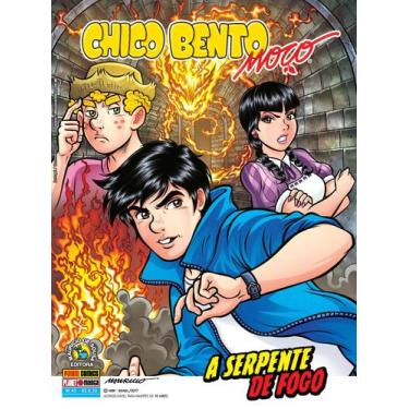 Imagem de Chico Bento Moço - A Serpente De Fogo Ed. 45 - PANINI