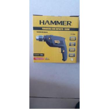 Imagem de Furadeira com impacto hammer, 220V ROT.2800RPM e 550-W, 220V