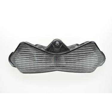 Imagem de Luz traseira de motocicleta LED fumê integrada para KAWASAKI 2003-2004 ZX-6R/636, 2003-2006 Z1000