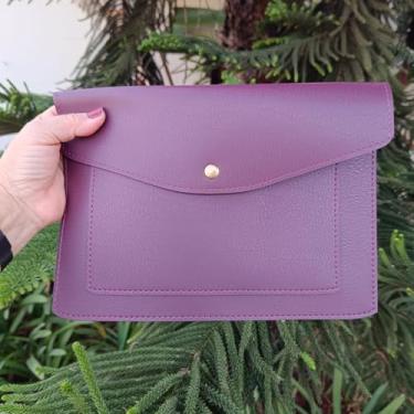 Imagem de Capa para Caderneta de Vacinação, Modelo Espiral e Brochura, com Bolso Externo, Várias Cores (vinho montana e soft color)