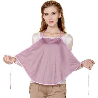 Imagem de Roupas De Maternidade Avental De Proteção Contra Radiação 360 ° Blindagem De Radiação Vestindo Um Terno De Radiação Avental De Proteção Feminina De Fibra De Prata, Purple