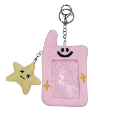 Imagem de Porta-cartões MOSSTYUS Plush Fluffy Photocard Holder