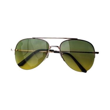 Imagem de Óculos De Sol Masculinos Estilo Aviador Com Lentes Grandes, Óculos De 