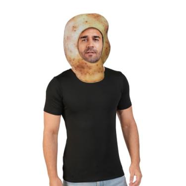 Imagem de DSplay Fantasia adulta unissex de pirulito de berinjela, Chapéu de batata, one size fit adult