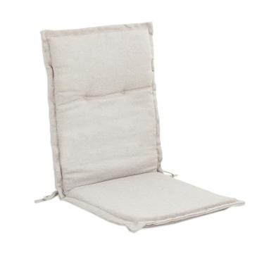 Imagem de C-Hopetree Almofadas internas para cadeira de balanço com encosto alto para planador e balancim giratório, almofadas de assento de jantar de substituição ao ar livre com elástico nas costas e laços