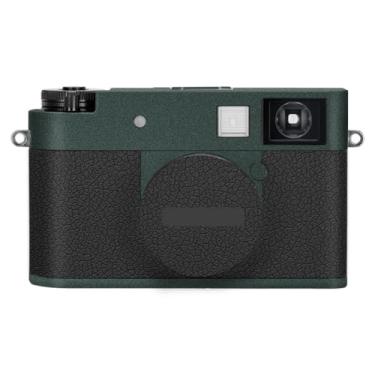 Imagem de Adesivo de corpo de câmera X-Half Kit de película protetora acessórios de pele decalques de vinil para FujiFilm X-Half XHalf (verde turquesa + couro preto)