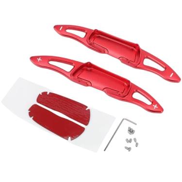 Imagem de KIMISS Liga de Alumínio de Usinagem CNC de Usinagem CNC Roda de Direção para 3 6 CX-3 CX-5 CX-9 MX-5 [instalação fácil] [Mudança Enhanced] [Upgrade durável] (Vermelho)