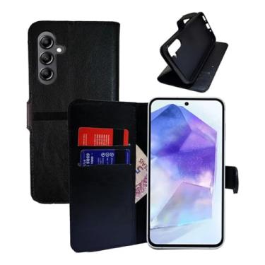 Imagem de [GL CASES] Capa Samsung A55 Capinha Samsung Galaxy A55 Carteira Flip Couro Sintético Com Suporte De Mesa Para Celular Com Porta Cartão