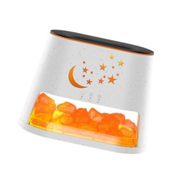 Imagem de IEUDNS Umidificador de ar com difusor de óleos essenciais e névoa fria com fragrância suave para casa, mesa de cabeceira para ioga e sala de estar, Seixo Branco