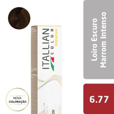 Imagem de Coloração Tinta Cabelos Tons Naturais 60g Escolha sua Cor Itallian Col