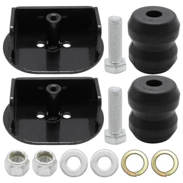 Imagem de laffoonparts FR250SDG Paradas de suspensão traseira, kit de molas auxiliares de suspensão traseira para caminhonete, substituição para Ford F Series 250 Super Duty 2WD 4WD 2011-2016