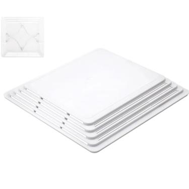 Imagem de S97013576 capa de grade de ventilador de banheiro plástico branco peça de substituição para grade de ventilador Broan-NuTone 2684F 576 676 684 684NT