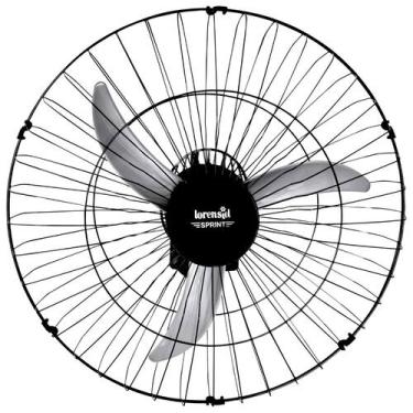 Imagem de Ventilador p/ Parede Bivolt 3 Pás 155W 60cm Sprint Preto Ventilação p/