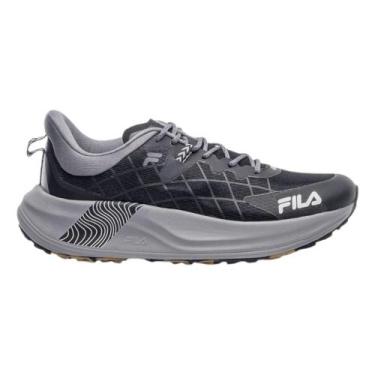 Imagem de Tênis Fila Racer Skytrail Masculino-Preto/Cinza, 43