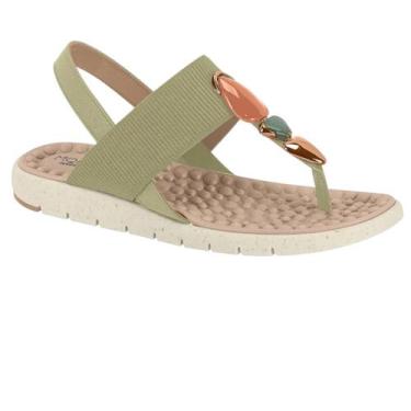 Imagem de Sandália Feminina Ortopédica Modare 7162.226, Verde, 36