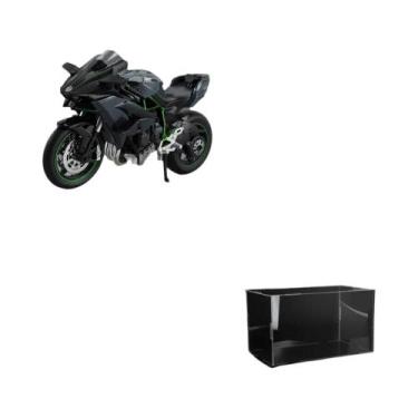 Imagem de Motocicleta Em Escala 1:12 Diecast S1000RR Kawasaki Ninja H2R Brinqued