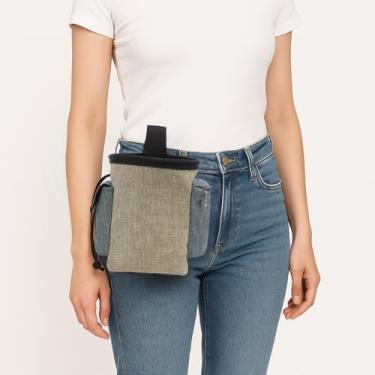 Imagem de Bolsa de guloseimas para treinamento de cães, bolsas de lanche para animais de estimação, cinto ajustável para carregar facilmente brinquedos para animais de estimação, petiscos de ração, dispensador