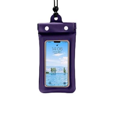Imagem de Bolsa universal à prova d'água, capa de telefone flutuante à prova d'água, bolsa seca com cordão para iPhone 16, 15, 14, 13 Max Plus, Samsung, IPX8, bolsa seca para cruzeiro na praia, itens essenciais