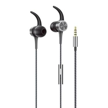 Imagem de Fone De Ouvido Com Fio Geonav Essential - Space Gray - Esfnsg - Geonav