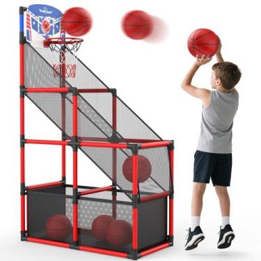 Imagem de Cesta de basquete infantil EagleStone LED 48-61 cm