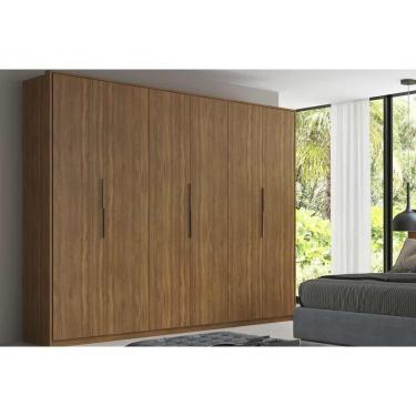 Imagem de Guarda Roupa Casal 6 Portas E 6 Gavetas Atrice Amêndola Touch - Demóbile