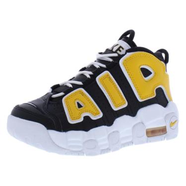 Imagem de Nike Grade School Air More Uptempo - Brown Bulls, Amarelo/preto/branco, 16