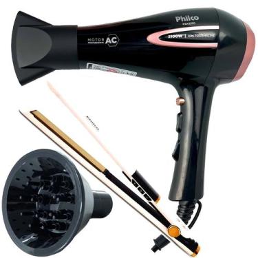 Imagem de Secador de Cabelo Philco 2100w Ar quente Frio Profissional íons Tourma