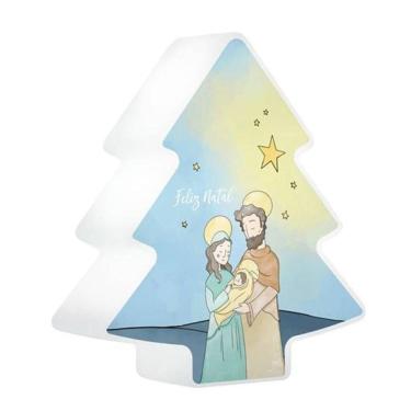 Imagem de Luminária Natalina árvore De Natal Com Presépio - Um Encanto Para Sua Decoração Festiva!
