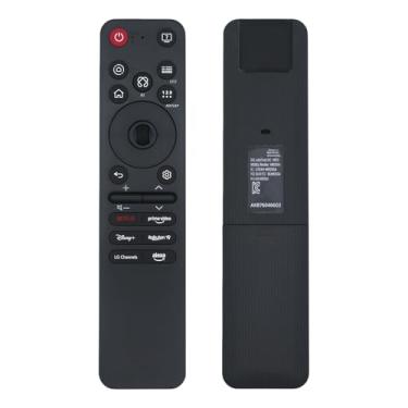 Imagem de Controle remoto de substituição MR25GA AKB76046603 Voice Magic compatível com LG 2025 Magic Voice TV Controle remoto G5 C5 B5, QNED 92A 85A 80A, série UA77 com AI, ponteiro e voz Alexa