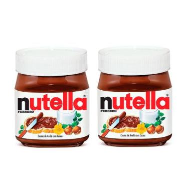 Imagem de Kit 2 Creme Avelã Nutella Ferrero 350g cada