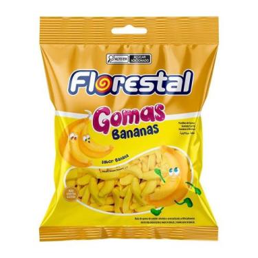 Imagem de Bala de Goma Florestal Banana 150g