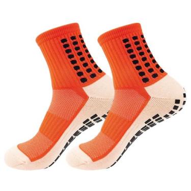 Imagem de Meias esportivas antiderrapante compressão Pilates idosos Hidroginásti