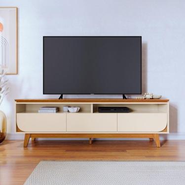 Imagem de Bancada Para Tv 75 Polegadas Orion Cinamomo Off White