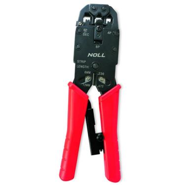 Imagem de Alicate De Crimpar Conector Modular Com Catraca 9 Para Telefonia Noll Dd-5