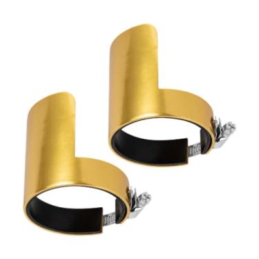 Imagem de Ysyqkn Capa Protetora de Garfo a Impactos, Fácil Instalação para CM300/500/1100 CB500X CB1100RS, Ouro, Tamanho real