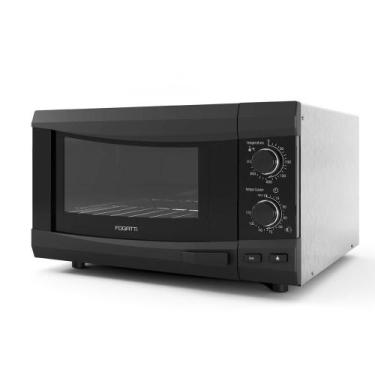 Imagem de Forno Fogatti Elétrico Bancada Super New Black Kromanox 45L, Preto com