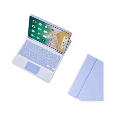 Imagem de Capa Para iPad 5ª Geração 6ª Geração 9.7 Polegadas Com Teclado Bluetoo