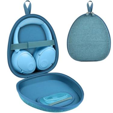 Imagem de GWCASE Capa de fone de ouvido universal para JLab/para JBL Tune 510BT 720BT 770NC 520BT/para Sony WH-CH520 WH-CH720N/ para BERIBES/para fones de ouvido Soundcore Q20i, design elegante - verde (apenas