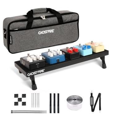 Imagem de Placa de Pedal de Guitarra Ghost Fire Liga de Alumínio 450 g Super Leve Efeito Pedalboard 49,7" x 17" com Bolsa de Transporte, SPL-02